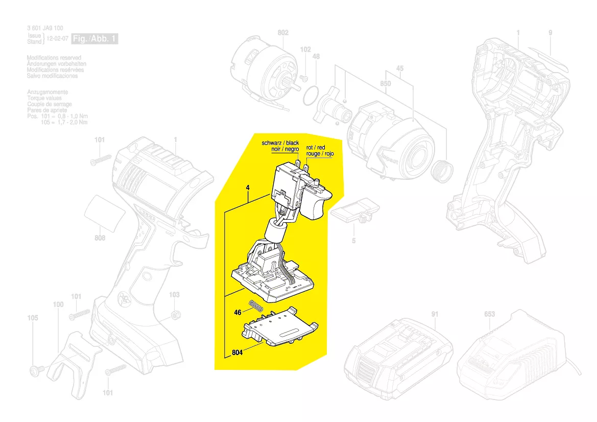 Module variateur électronique réf. 1 607 233 482 BOSCH